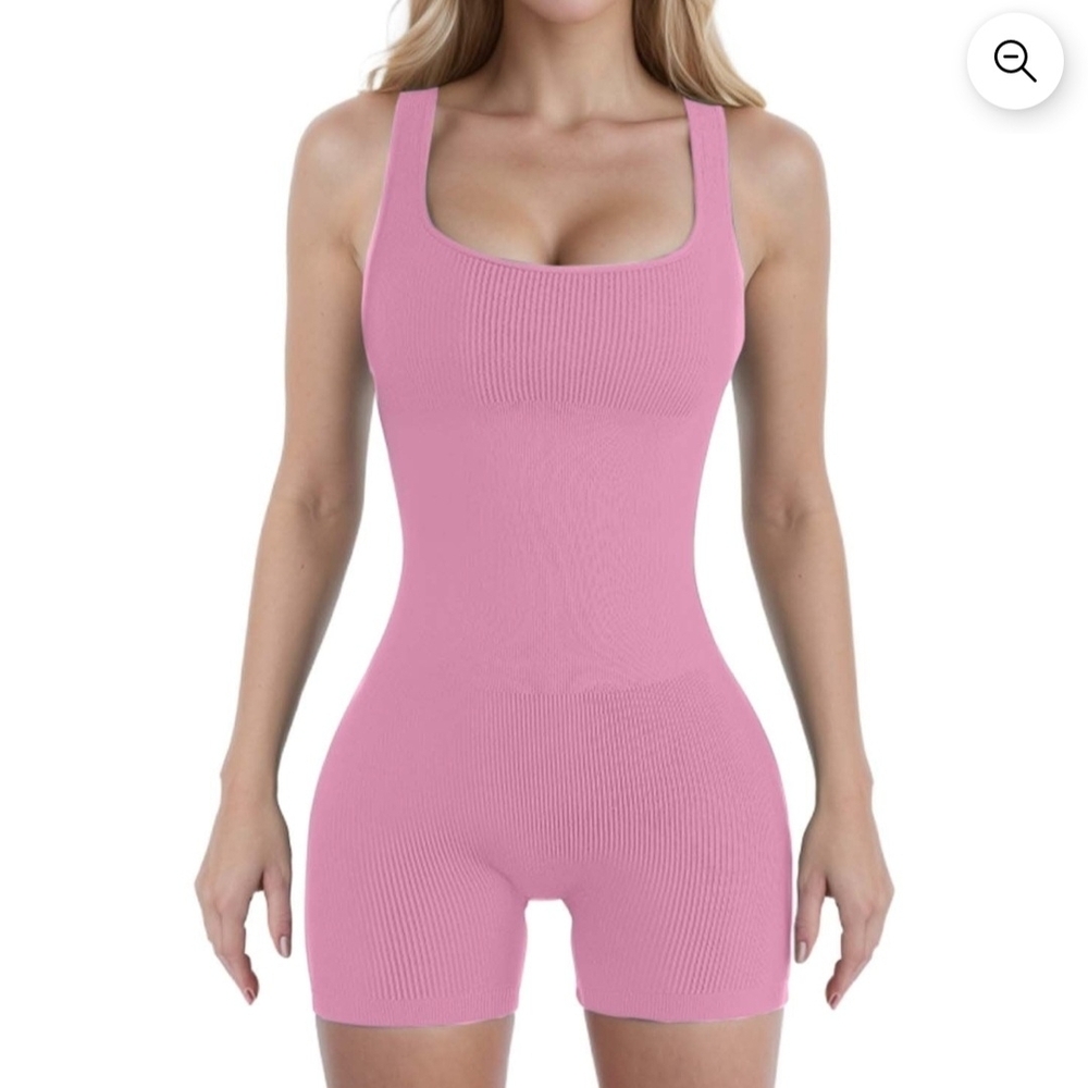 Seamless Pink Bodysuit